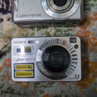 Lot Of 3 Sony Cameras - X3 Sony Cyber Shot Cameras  - For Parts