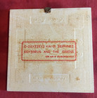 Vtg Ceramic Greek Wall Art Tile  Odysseus And Sirens  Hand Made In Greece 6 x6 