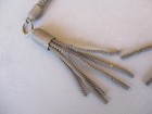 Vtg Campaign Hat Spring  Coiled Steel Acorn Brim Cord  Wwi  Military  Boy Scouts