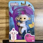 Wowwee Fingerlings Interactive Baby Monkey Mia Purple White Hair Bonus Stand New