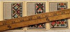 Antique Mini Pattern Booklet Hand Painted Berlin Counted Thread Work 1800  171