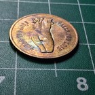 Vintage Female Topless   Butt Copper-alloy Token Coin