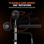 5-in-1 Freestanding Punching Bag With Stand Suction Cups Heavy Boxing Bag