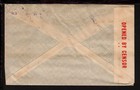 Australia 1940 California Clipper Airmail Censor Cover 2s Kangaroo Stamps X 2
