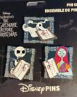 Disney Parks 2024 Jack Sally   Zero Nightmare Before Christmas 3 Pc  Pin Set New