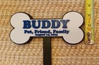 Personalized Pet Burial memorial Marker  Heavy-duty 3d Printed  Free Shipping 
