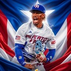 Puerto Rico Baseball Hat Pr Flag 3d Embroidered Snapback Wbc Cap Blue Red 2026