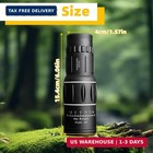 16x52 High Powered Monocular Telescope For Adults With Upgraded 52mm Objective
