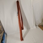 E1 Wooden Didgeridoo 47 5in With Kangaroo Design Australian