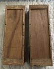 Vintage Concord Miniatures Dollhouse Set 2 Closed Door Room Dividers Hutch Nos