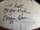 Franco Harris 32 Signed Penn State Football Full Size - To Brett My Best Wishes