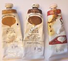 Lot Of 6 Artist Acrylic Paints Winsor   Newton   One Liquitex - Used