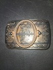 Lot Of 6 Nwop Western Belt Buckles For 30 X 40 Mm Gem Stones bronze  Silver   