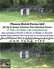 Poultry Netting 25  X 25  1  Heavy Knotted Aviary Nets Anti Bird Pheasant Net