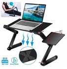 Foldable 360   Adjustable Laptop Table Stand Lap Sofa Bed Tray Pc Notebook Desk