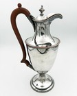 Antique Vase Shaped Coffee Jug Silver Plate 19th Century
