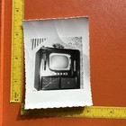 Vintage Photo 1950s Television Set Mid-century Modern Decor Tv Retro Original