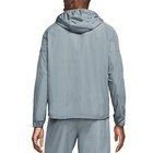 Nike Miler Repel Running Jacket Sz S Small Gray Reflective Packable