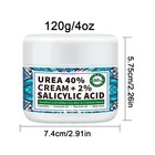 40  Urea Foot Cream - Moisturizing Urea Cream For Dry Feet - Cracked Heel Repair
