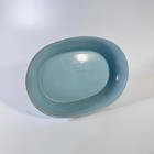 Chinese Song Ru Kiln Cracked Celadon Porcelain Quadruped Brush Washer 7 7 Inch