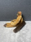 Wild Republic Hanging Lemur Plush Brown Monkey Hook   Loop Stuffed Toy Pet Lovey