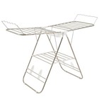 23 3 In x42 In freestanding Collapsible Stainless Steel Laundry Drying Rack W050