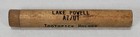Vintage Souvenir Lake Powell Az ut Rustic Wooden Travel Toothpick Holder