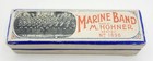 Vtg M  Hohner Pre War Marine Band Harmonica Key Of G In Original Box
