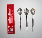 Unicorn Satin Slims Brass Steel Tip Darts Set