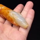 Chinese Qing Dynasty Hetian Jade Pig - Shaped Carving Plaything Ornament