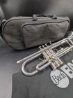 Bach Tr600 Silver Trumpet Bb Standard Model With Hard Case