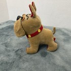 R  Dakin Dream Pets Vintage Stuffed Beige Bulldog Dog Toy 5 5  Japan Plush
