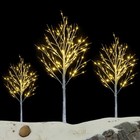 6 Ft Christmas Tree Lighted Birch Tree Party Festival Wedding Decorations