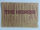 1949 Hollywood Movie Herald The Heiress  Olivia De Havilland  Montgomery Clift