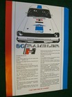 1969 Amc 2-piece Set Of Sales Brochures  Hurst Sc rambler Sheet And Folder