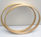 16  Natural Wood Hoops Rims For Bass Drum Or Floor Tom Conversion  sonor Jungle 