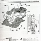 Craftsman 20v Max 6-1 2    Circle Saw Owners Operators Manual Cmcs500