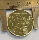 Animals Of The United States Taxidea Taxus American Badger Coin Medal Wildlife