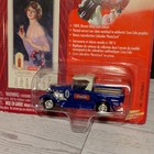 Coca-cola Calendar Girl Series Johnny Lightning Diecast Cars White Blue