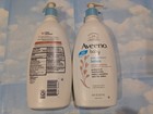 Lot  2  Aveeno Baby Daily Moisture Lotion Natural Oatmeal Fragrance-free 18 Oz