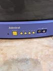 Purple Admiral 13  Crt Tv With Matching Vcr   Both Remotes Gaming Retro Tv 