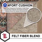 Mohawk Home 12 X 15 38 Rug Pad 100 Felt Protective Cushion Premium Comfort