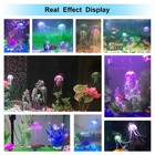 6 Pack Glowing Jellyfish Fish Tank Ornament Artificial Aquarium Decorations