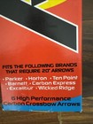 Parker 20  Crossbow Arrows With Capture Nocks - Oem Parker Arrows  400 Gr