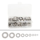 600pcs 304 Stainless Steel Flat Washer Washers Assortment Set Value Kit