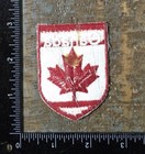 Vintage Canada Country Flag Travel Souvenir Embroidered Patch 1970   s Twill