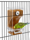 Automatic Bird Cage Feeder   Water Dispenser Set     Seed Feeder   Water Dispenser