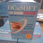 3 Packs Ocusoft Lid Scrub Plus Eyelids Cleanser 90 Pre-moistened Pads Ships Free