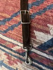 Used Rough-out Leather Roping Breast Collar - Horse Size