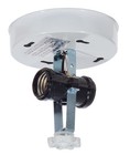 B p Lamp   2 Light Ceiling Fixture Holder For Glass Shades